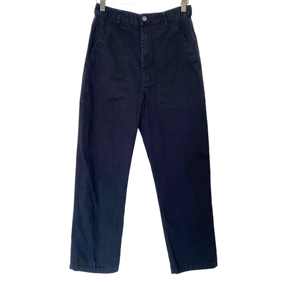 P&Co Service Fatigue Pants in Black, Size UK 8/US 4 - Picture 3 of 16